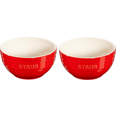 Staub Ceramic 2-Piece Large Universal Mixing Set Cuenco