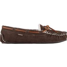 Textile - Women Moccasins Lamo Britain Moc II - Chocolate