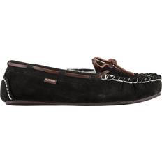 Textile - Women Moccasins Lamo Britain Moc II - Black