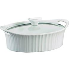 Glass Oven Dishes Corningware French White Oven Dish 7.25" 3.5"