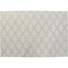 Alto Pelo Alfombras Dkd Home Decor Oriental Blanco, Gris cm