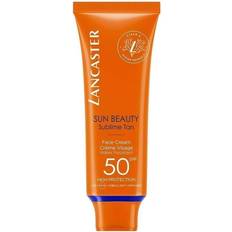 Non Comedogenico Protezioni Solari e Autoabbronzanti Lancaster Sun Beauty Sublime Tan Face Cream SPF50 50ml