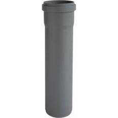 Wavin Ht-Pp (Amax Pro) afløbsrør med muffe grå Ø50 x 1500 mm