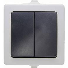 Kopp 565556008 Wet room switch product range Series switch Nautic Grey