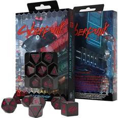 Q Workshop Cyberpunk Red RPG Dice Set Rollespilsterninger Q-Workshop