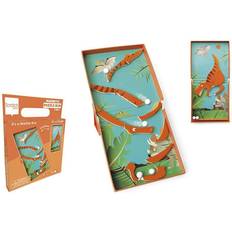 Knikkerbanen Scratch 2-in-1 magneetspel Dinosaurus