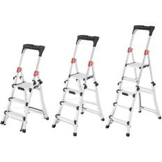 Hailo TL 100 TopLine, escabeau double à marches télescopique