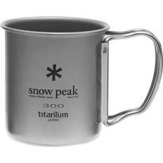 Snow Peak Titanium Single Wall Mug gris Onesize Titane,Métal