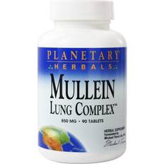 Mullein Planetary Herbals Mullein Lung Complex 850 mg 90 Tablets