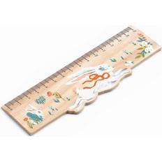 Beige Linealer Djeco Lucille Ruler 4x6cm