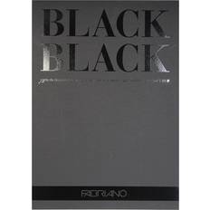 Fabriano BLACK BLACK Pads 11.75 in. x 16.5 in. 300 gsm 20 pages