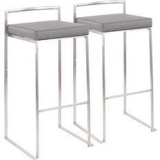 Lumisource Fuji 2-Pack Bar Stool 34" 2