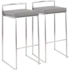 Lumisource Fuji 2-Pack Bar Stool 34" 2pcs
