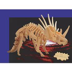 Dinosaurs 3D-Jigsaw Puzzles University Games Big Styracosaurus 41 Pieces