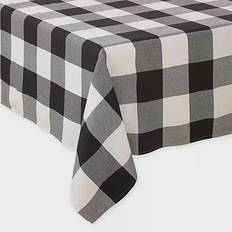 Saro Lifestyle Birmingham Tablecloth Black (264.16x165.1cm)