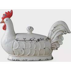 Stoneware Kitchen Containers 3R Studios Rooster Kitchen Container