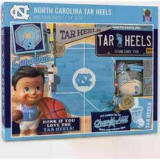 YouTheFan North Carolina Tar Heels Retro Series 500 Pieces