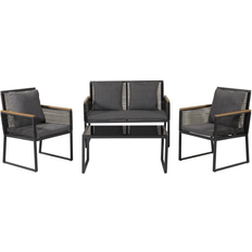 Dallas utemöbler Venture Design Dallas Loungeset, 1 Bord inkl. 2 Stolar & 1 Soffor