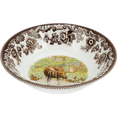 Spode Woodland Ascot Moose Soup Bowl 20.32cm 0.24L