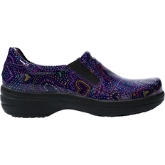 Multicolored Loafers Easy Street Bind - Purple Multi Hearts