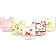 Food Bibs Hudson Waterproof Bib Strawberries and Lemons 5-Pack