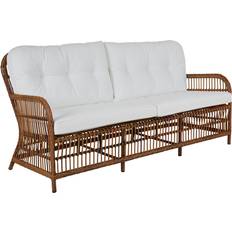 Synthetic Rattan Outdoor Sofas Brafab Anemon 3-seat Outdoor Sofa