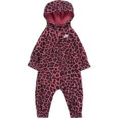 Nike Leopard Children's Clothing Nike Girl's Infant Full-Zip Hooded Coverall - Archaeo Pink (06I282-A3Q)