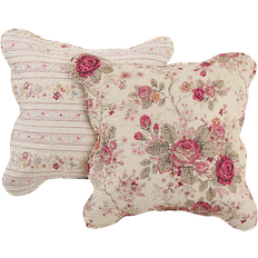 Greenland Home Fashions Antique Rose Complete Decoration Pillows Multicolour (45.72x45.72cm)