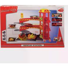 Fire Fighters Play Set Dickie Toys Fire Station Playset