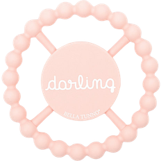 Pink Teething Toys Bella Tunno Darling Happy Teether