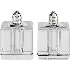 Crystal Glass Spice Mills Badash Crystal Vitality Platinum Pepper Mill, Salt Mill 7.62cm