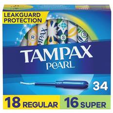 Tampons Tampax Pearl Regular/Super Duo 34-pack 34-pack