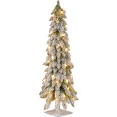 Glass Christmas Trees National Tree Company Snowy Downswept Christmas Tree