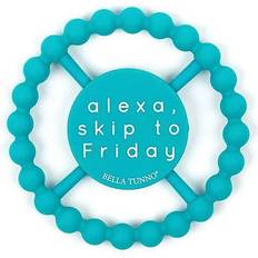 Blue Teething Toys Bella Tunno Alexa Skip To Friday Happy Teether