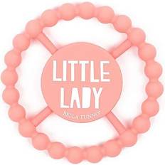 Pink Teething Toys Bella Tunno Little Lady Happy Teether