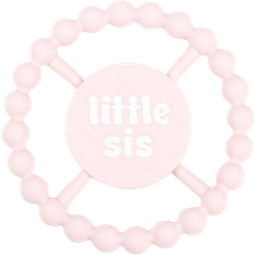 Pink Teething Toys Bella Tunno Little Sis Happy Teether