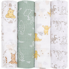 Anais anais Aden + Anais Essentials Swaddle Blankets Disney Winnie the Pooh 4-pack