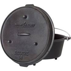 Outdoor chef Camp Chef 14" Deluxe Dutch Oven zwart