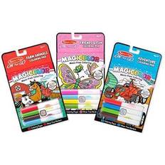 Coloring Books Melissa & Doug and Magicolor Coloring Pad Bundle Farm, Games, Adventure, Friendship Fun