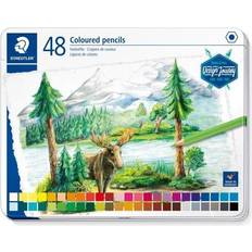 Lápices de Color Staedtler Design Journey 146C farvet blyant blød blandede lyse farver (pakke med 48)