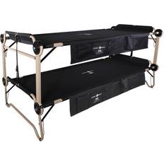 Disc-O-Bed 2XL Cot, XXL, Black Black XXL