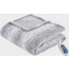 Beautyrest Zuri Blankets Gray (177.8x127cm)