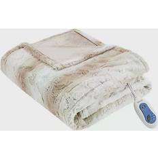 Beige Blankets Beautyrest Zuri Blankets Beige (177.8x127)