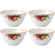 Royal Albert Bowls Royal Albert Old Country Roses Bowl 10.922cm 4pcs