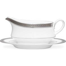 Dishwasher Safe Sauce Boats Noritake Crestwood Platinum Sauce Boat 0.125gal