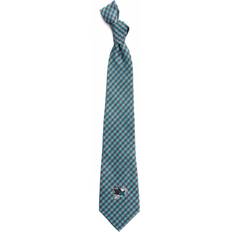 Green - Men Ties Eagles Wings Gingham Tie - Sharks