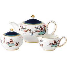 Multicoloured Teapots Wedgwood Wonderlust Blue Pagoda Teapot 3pcs