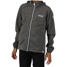Regatta Kid's Avalon Full Zip Softshell Stretch Midlayer - Seal Grey (RKL096-038)
