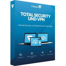 Software de Oficina F-Secure Total Security & VPN 2022