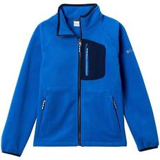 L Fleece Jackets Children's Clothing Columbia Youth Fast Trek III Fleece Full Zip - Bright Indigo/Collegiate Navy (1887852)